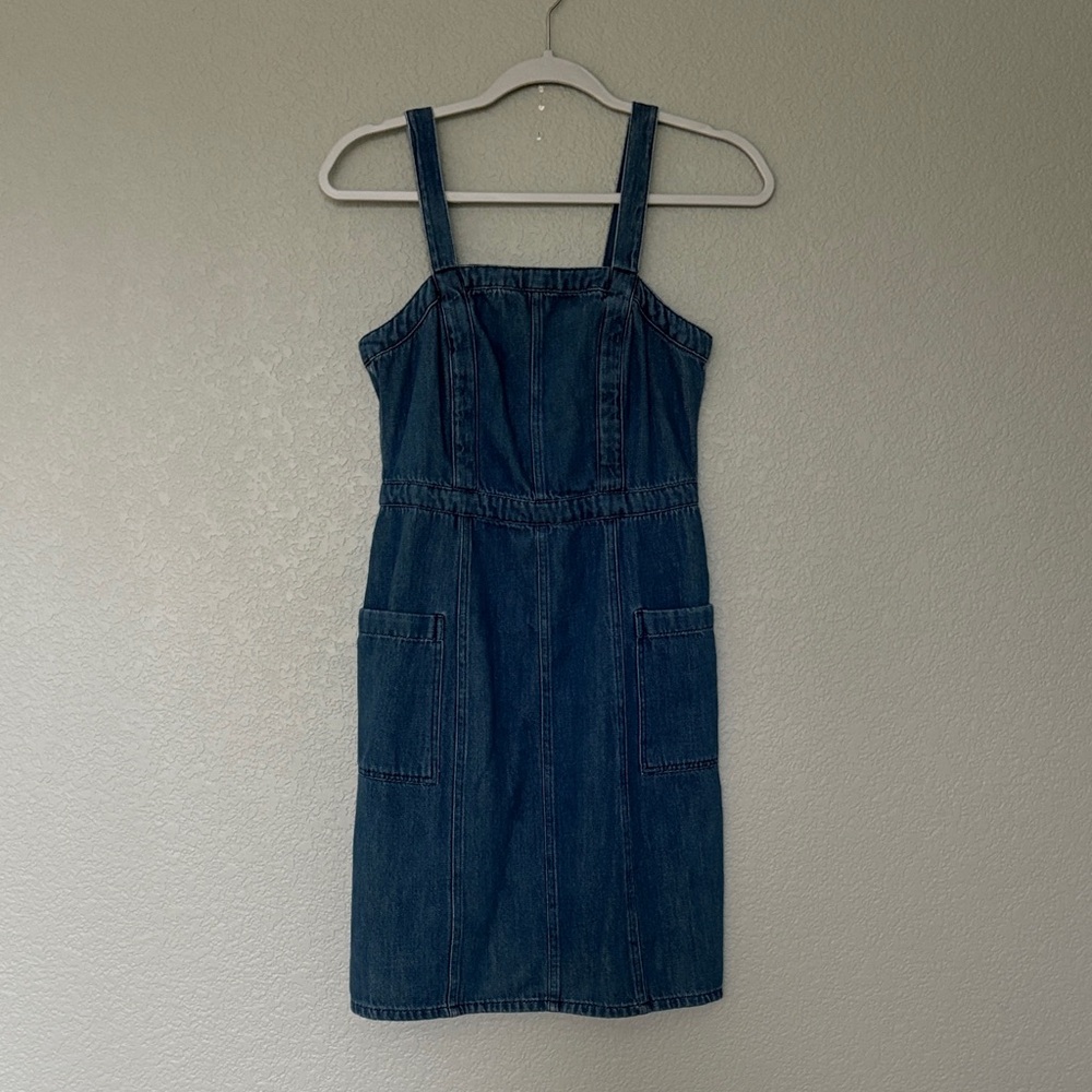 GAP Dark Blue Denim Mini Dress